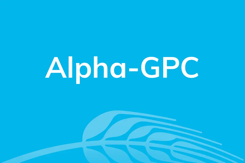 Alpha GPC, Glycerophosphoryl Choline (α-GPC) - NutriScience Innovations, LLC